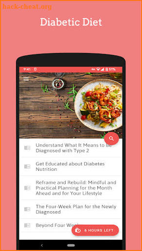 Diabetic Cookbook and Plan screenshot