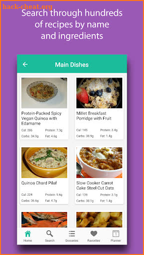 Diabetic Diet Recipes - Grocery Lists & Meal Plans screenshot