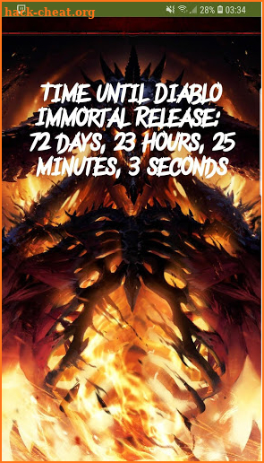 Diablo Immortal Release Countdown screenshot