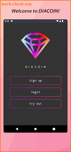 DIACOIN screenshot