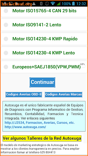 Diagnosis BMW, Seat, Ford, Nissan,Lancia,LandRover screenshot