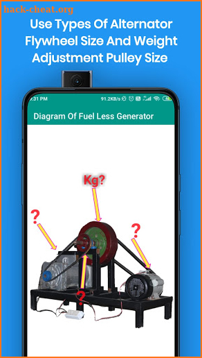 Diagram Of Fuel Less Generator - Free Energy screenshot