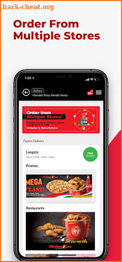 Dial a Delivery screenshot