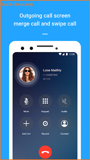 Dialer, Phone, Call Block & Contacts by Nokea screenshot