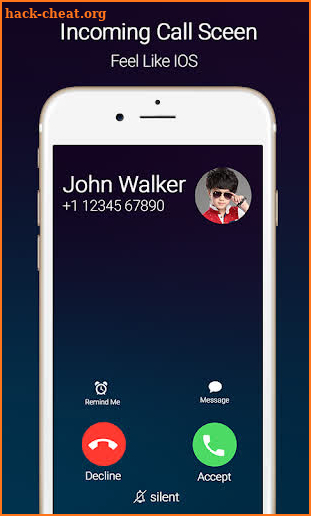 Dialer Screen for android screenshot