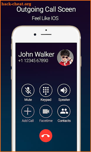 Dialer Screen for android screenshot