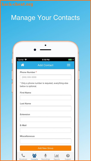 DialMyCalls SMS & Voice Broadcasting screenshot