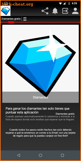 Diamantes gratis screenshot