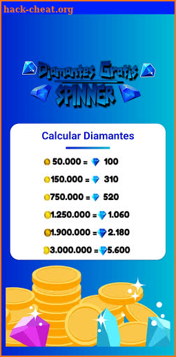 Diamantes Gratis SPINNER screenshot