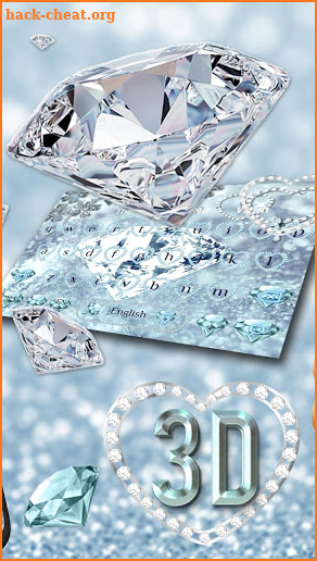 Diamond 3D Keyboard screenshot