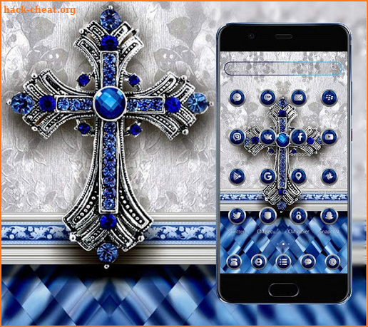 Diamond Classic Jesus Cross Theme screenshot