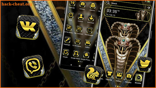 Diamond Cobra Theme screenshot