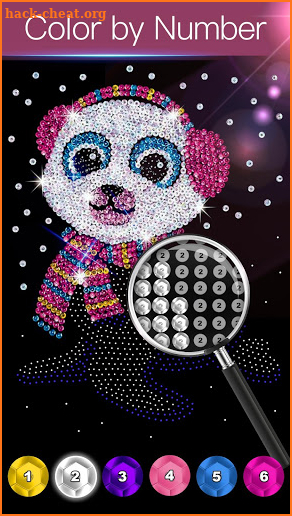 Diamond Coloring - Sequins Art & Paint by Numbers screenshot