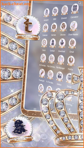Diamond Crown Theme Launcher screenshot