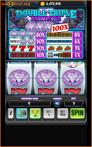 Diamond Double Casino - Free Slot Machines screenshot