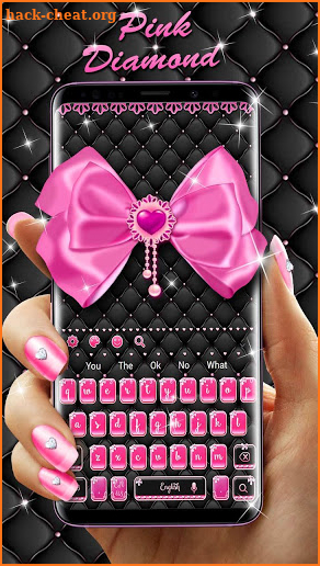 Diamond Glamour Bow keyboard screenshot