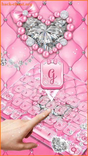 Diamond Heart Keyboard screenshot