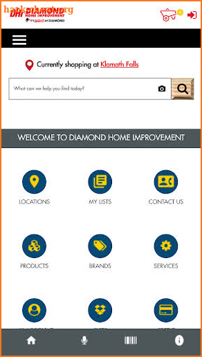 Diamond home improvement screenshot