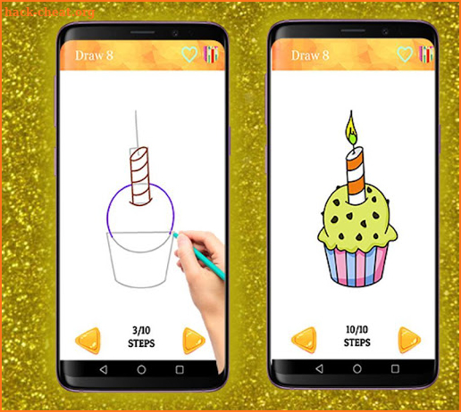 Diamond  Ice Cream  Drawing and Coloring for kids screenshot