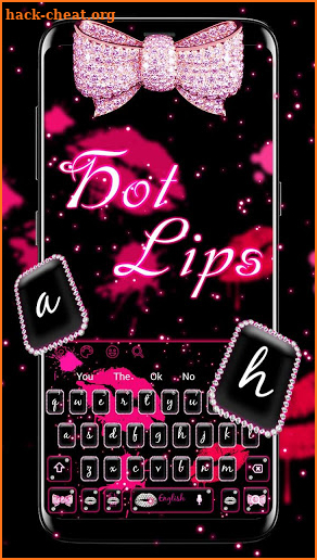 Diamond Lips Keyboard screenshot