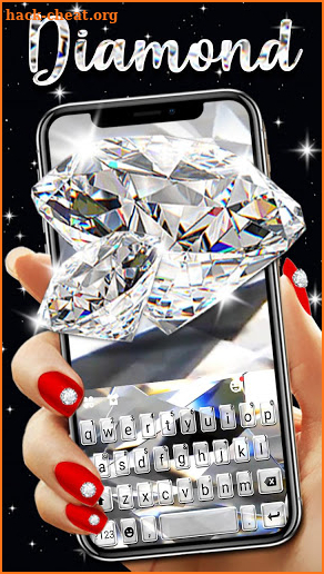 Diamond Live 3D Keyboard Background screenshot