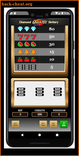 Diamond QuickHit Slottery - slots casino screenshot