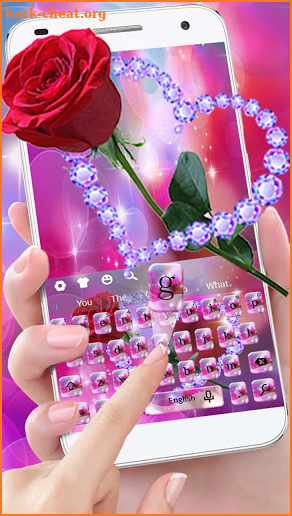 Diamond Rose Keyboard screenshot