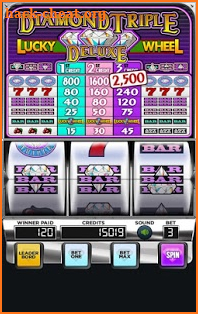 Diamond Triple Slots Machine screenshot