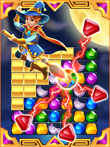 Diamond Witch Legend Puzzle screenshot