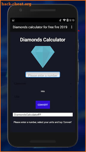 Diamond💎Free Fire Calc FREE screenshot