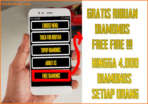 Diamonds Free Fire Gratis screenshot