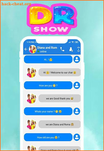Diana and Roma Call and Chat Simulator screenshot