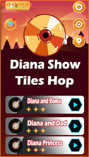 Diana and Roma Tiles Hop screenshot