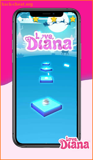 Diana and Roma Tiles hop for kids screenshot