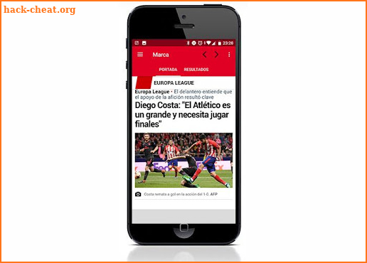 Diario deportivo Marca para Android screenshot