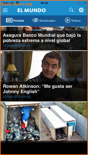 Diario El Mundo screenshot