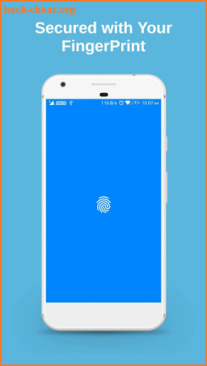 Diary with Fingerprint Lock screenshot