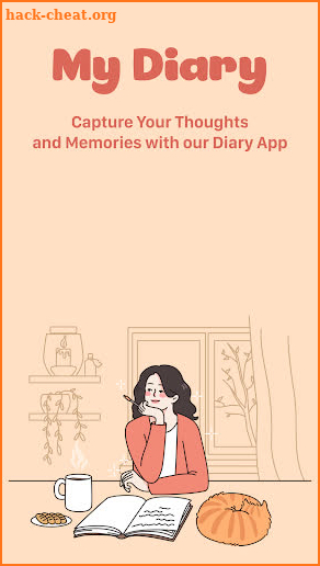 Diary with text, audio, video screenshot