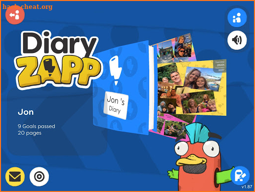 DiaryZapp - The Kids Digital Diary screenshot