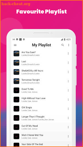 DIC Music Player screenshot