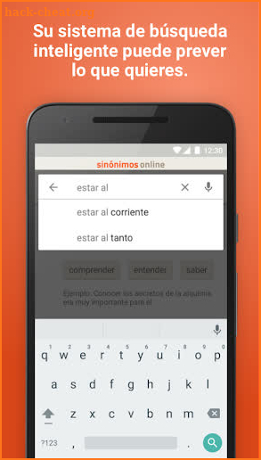 Diccionario Sinónimos Offline screenshot