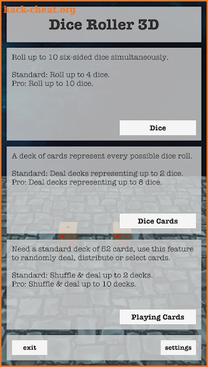 Dice Deck screenshot