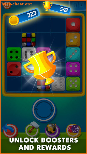 Dice Magic Merge Puzzle Game Rolling dice screenshot