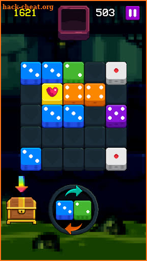Dice Merge Color Puzzle screenshot