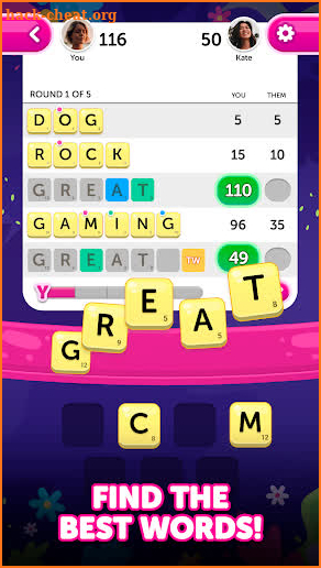 Dice Words - Fun Word Game screenshot