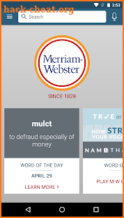 Dictionary - M-W Premium screenshot