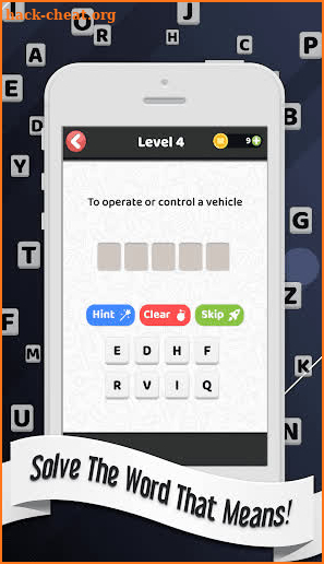 Dictionary Puzzle screenshot