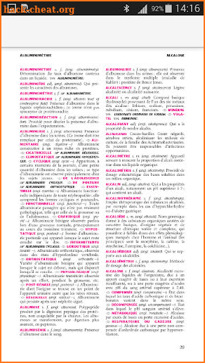 Dictionnaire Médical Complet screenshot