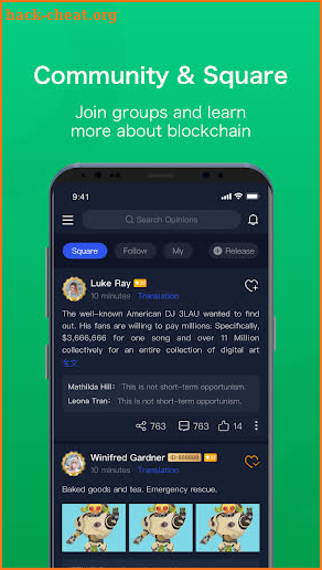 DiDi - Instant Group Chat & Crypto Community screenshot