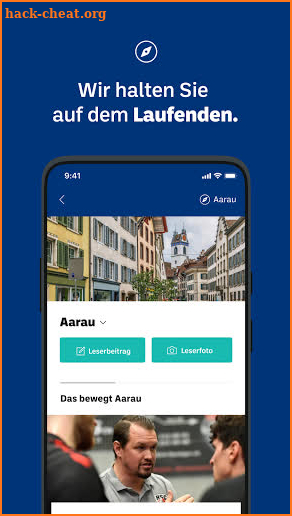 Die Aargauer Zeitung News App screenshot